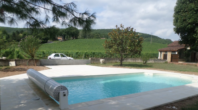 Construction d'une piscine à Luzech
